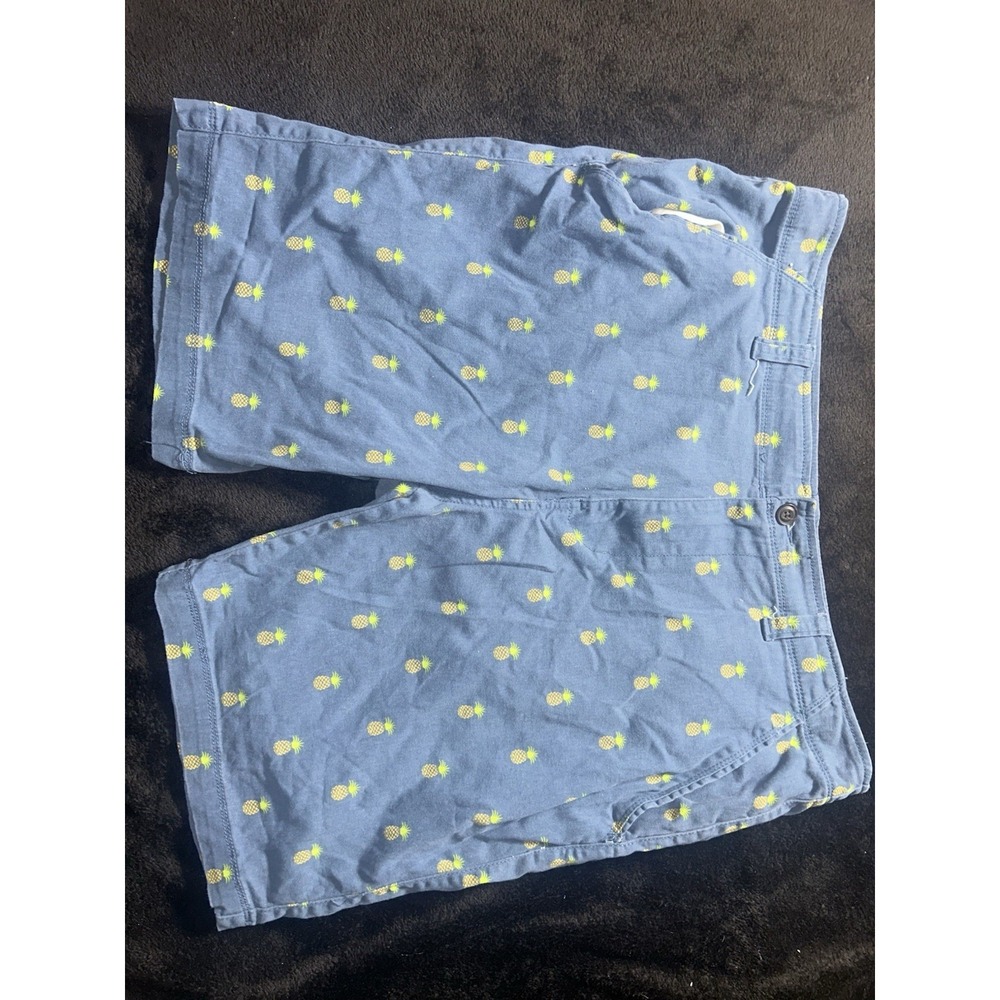 Pineapple Print All Over Men's Summer Shorts Size 36